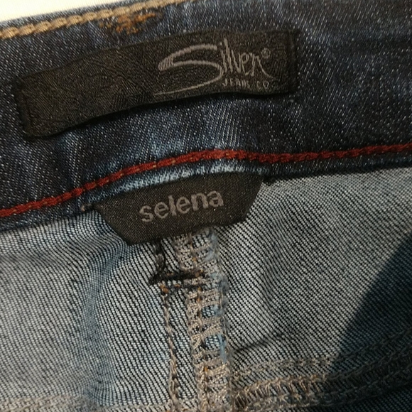 Silver Selena style jeans - Picture 7 of 8